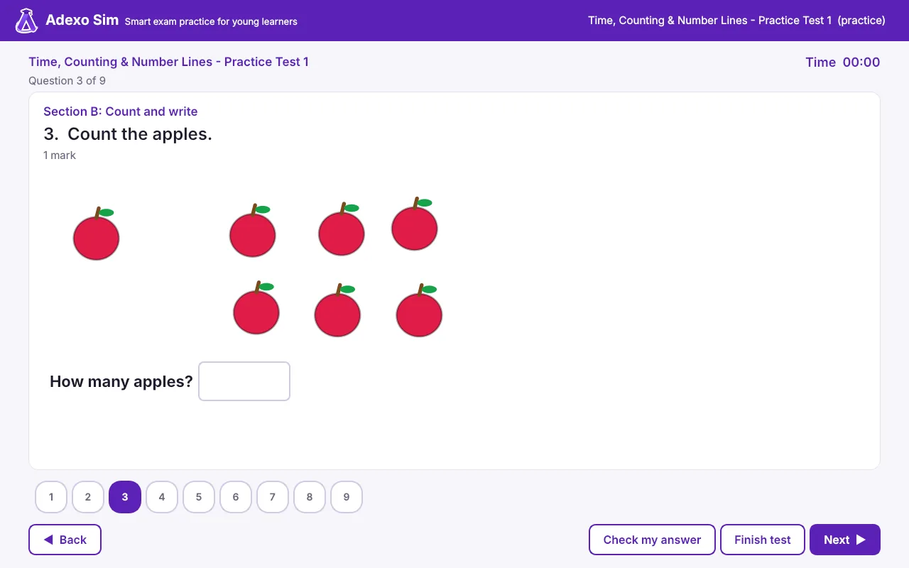 Count the apples